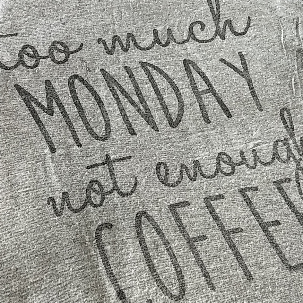 Daytrip "much Monday not enough coffee"